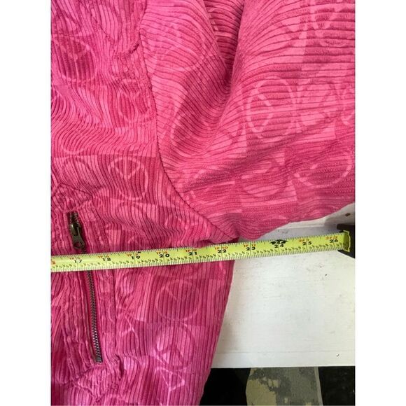 Urban Outfitters NWOT Femme Peace Sign Embossed Jacket Size S - Picture 10 of 11